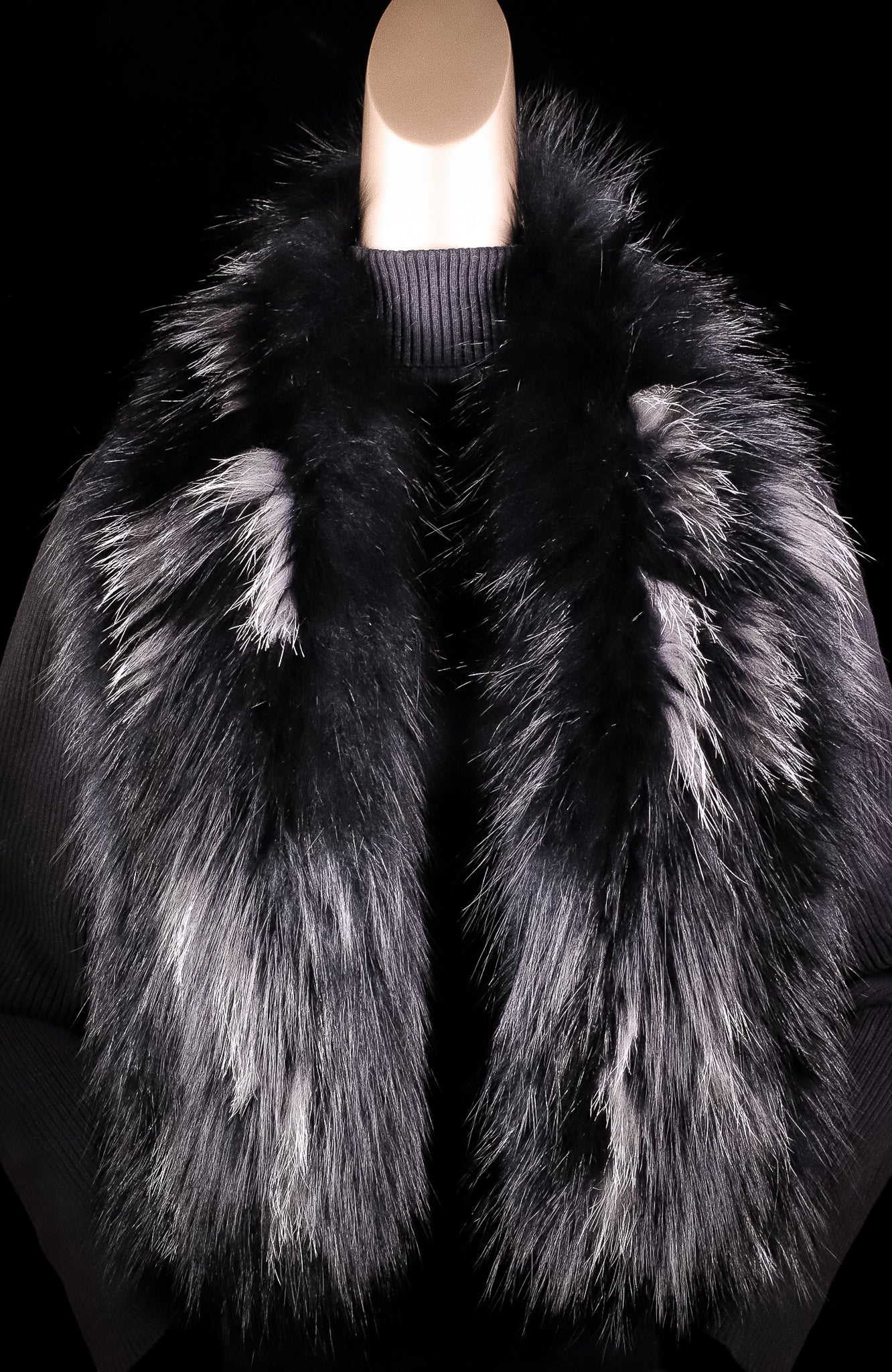 Assorted Knitted Fox Pull-Through Scarf – Alaska Fur Gallery, Inc.