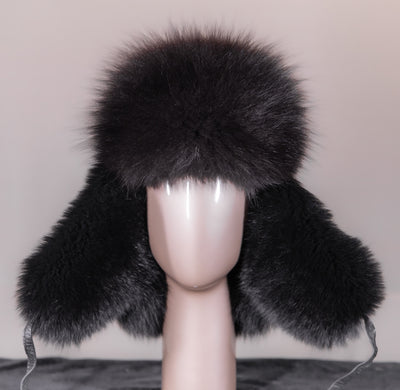 Fox and Leather Trooper Hat