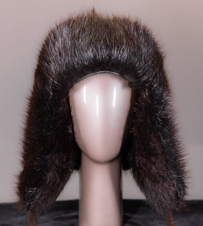 Full-Skin Beaver Musher Hat