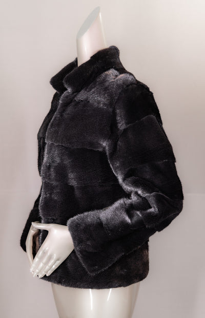 Sectional Mink Jacket