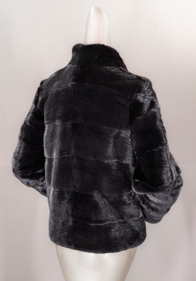 Sectional Mink Jacket
