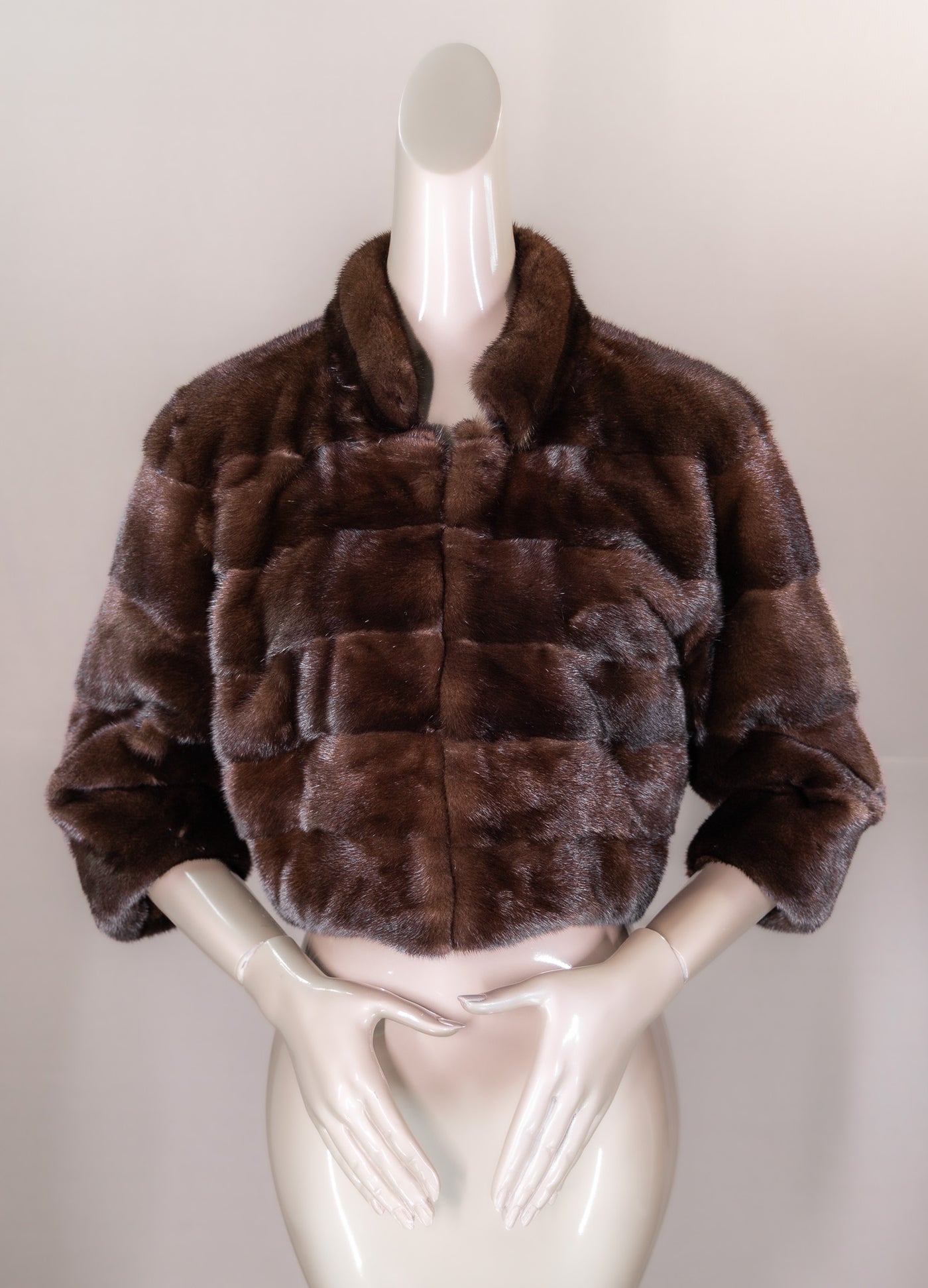 Sectional Mink Bolero Jacket