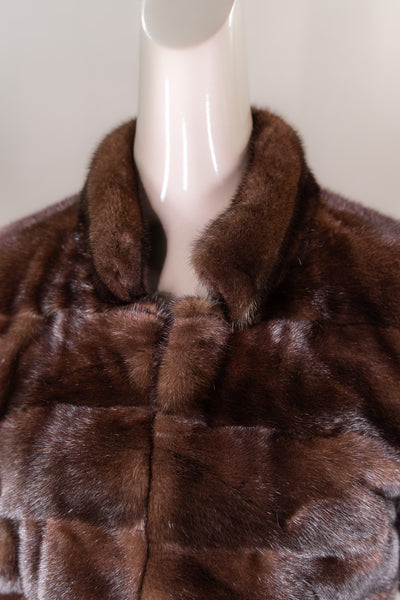 Sectional Mink Bolero Jacket
