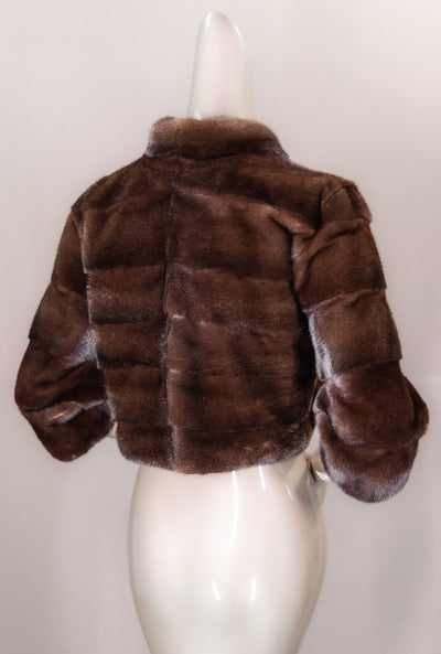Sectional Mink Bolero Jacket