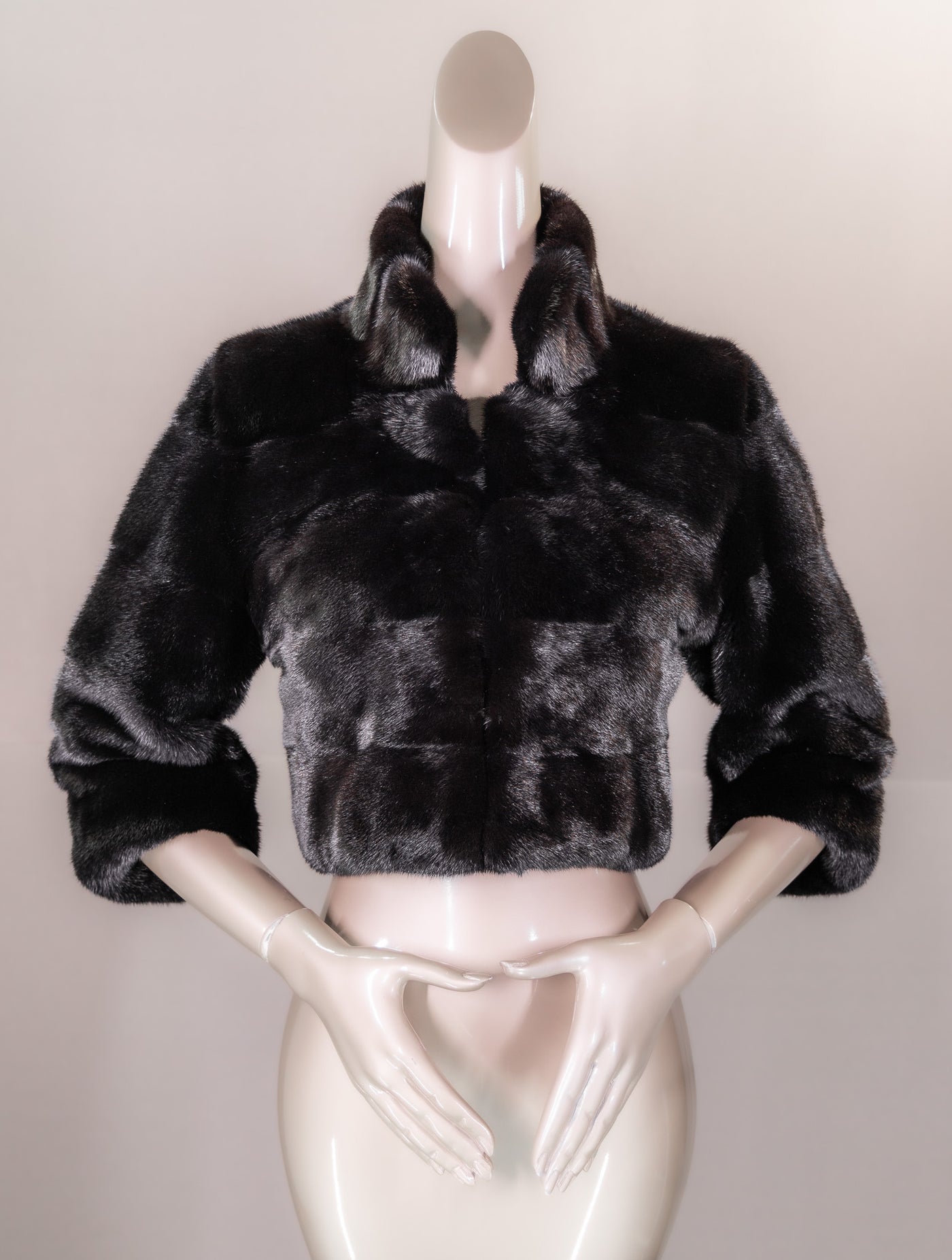 Sectional Mink Bolero Jacket