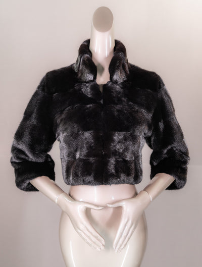 Sectional Mink Bolero Jacket