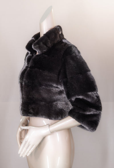 Sectional Mink Bolero Jacket