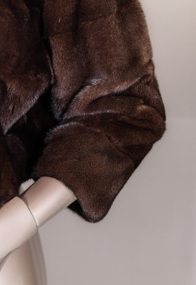 Sectional Mink Bolero Jacket
