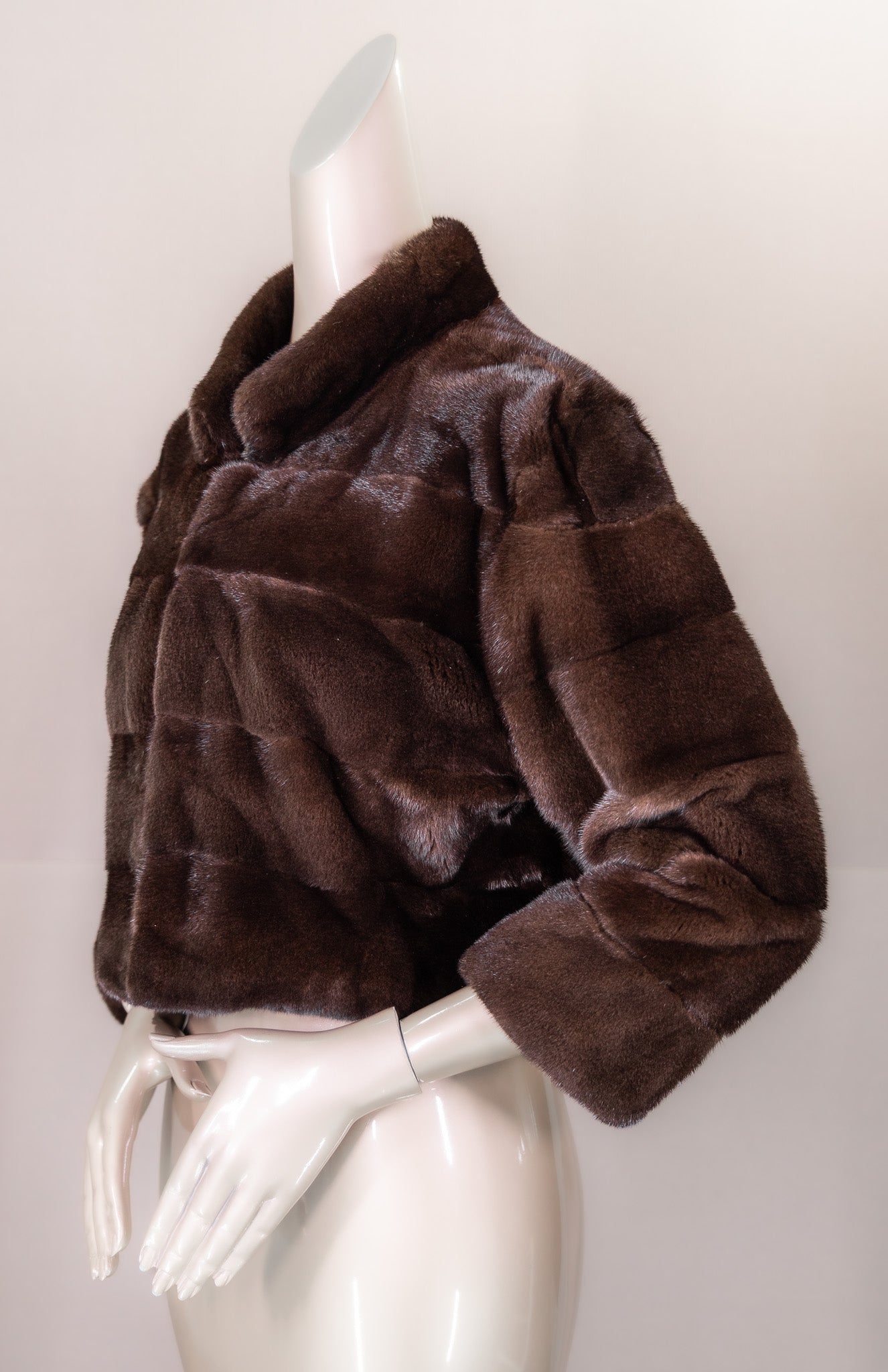 Sectional Mink Bolero Jacket