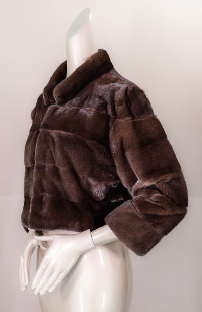 Sectional Mink Bolero Jacket
