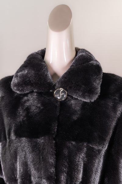 Sectional Blackglama Mink Cape
