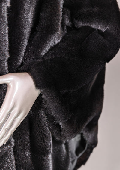 Sectional Blackglama Mink Cape