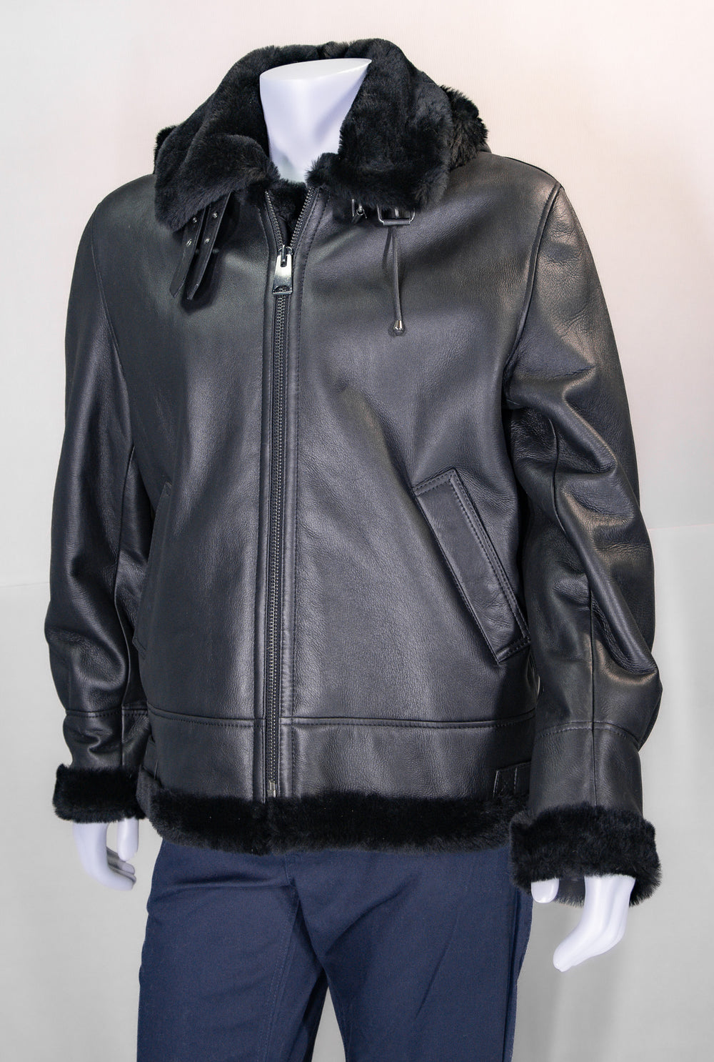 00’s archive fur mouton jacket BLACK レザー 00's archive fur mouton jacket BLACK レザー