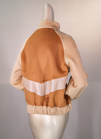 Alpaca Shearling Reversible Jacket with Mink