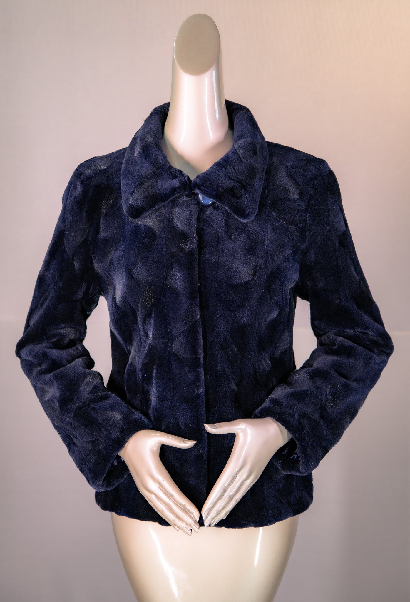 Sheared Sectional Mink Jacket