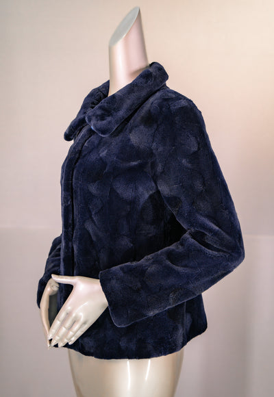 Sheared Sectional Mink Jacket