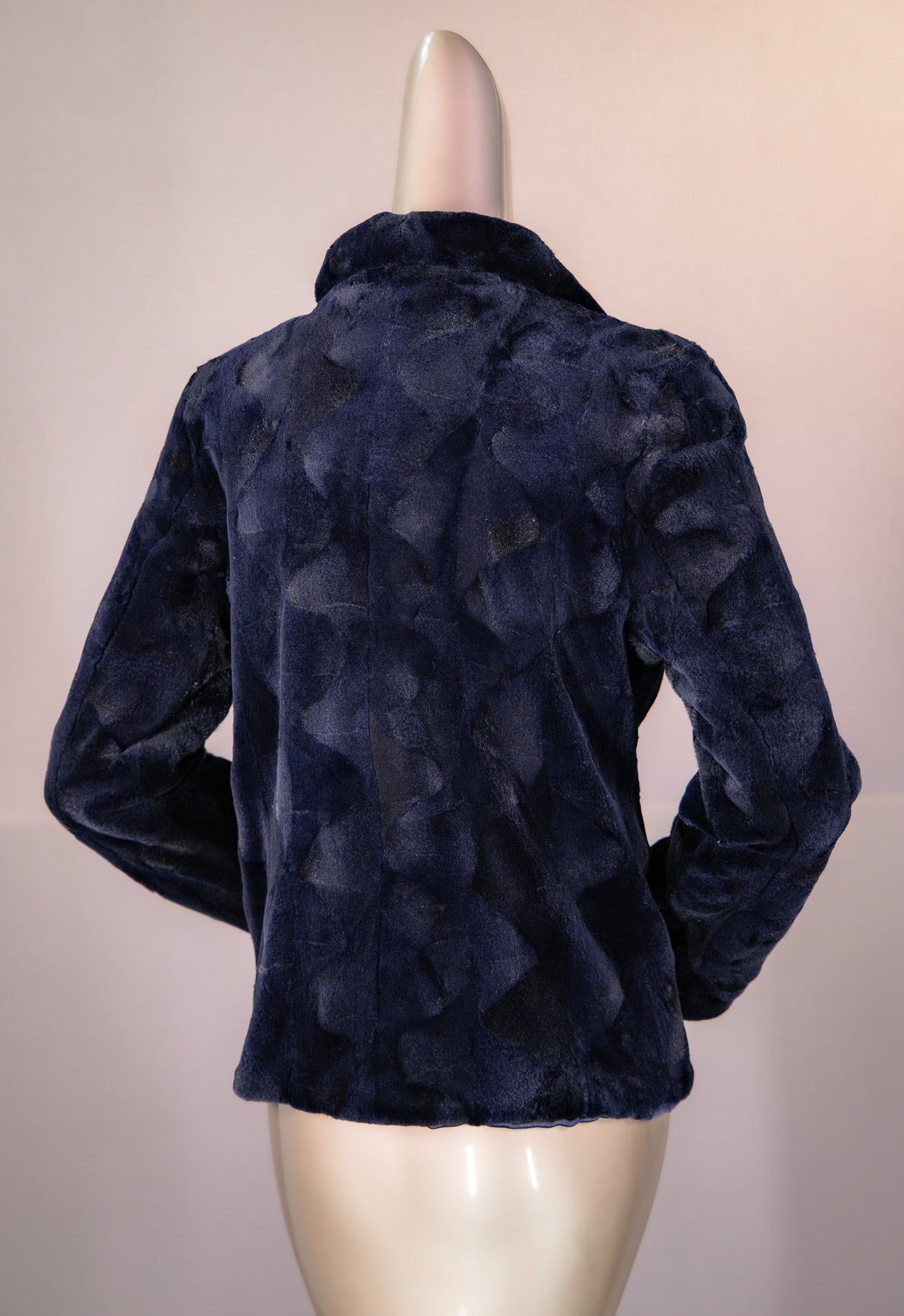 Sheared Sectional Mink Jacket