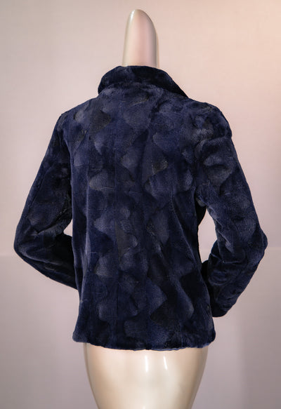 Sheared Sectional Mink Jacket