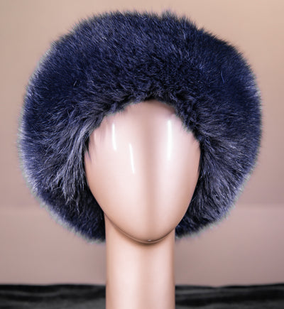 Mink Hat with Fox Trim