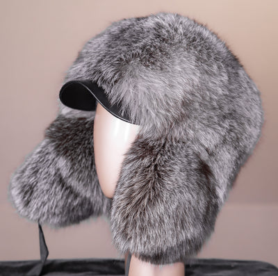 Fox Musher Hat with Brim