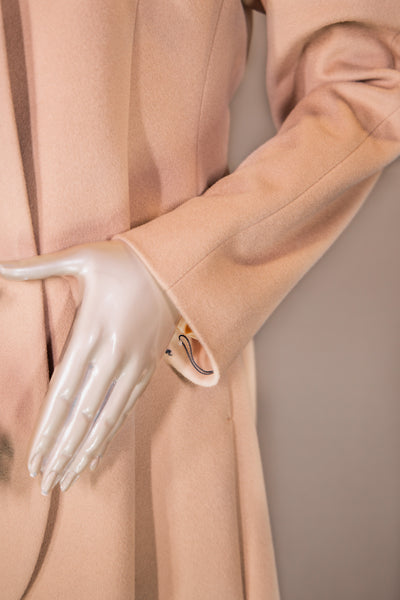 Loro Piana 100% Virgin Wool Coat with Fox Collar