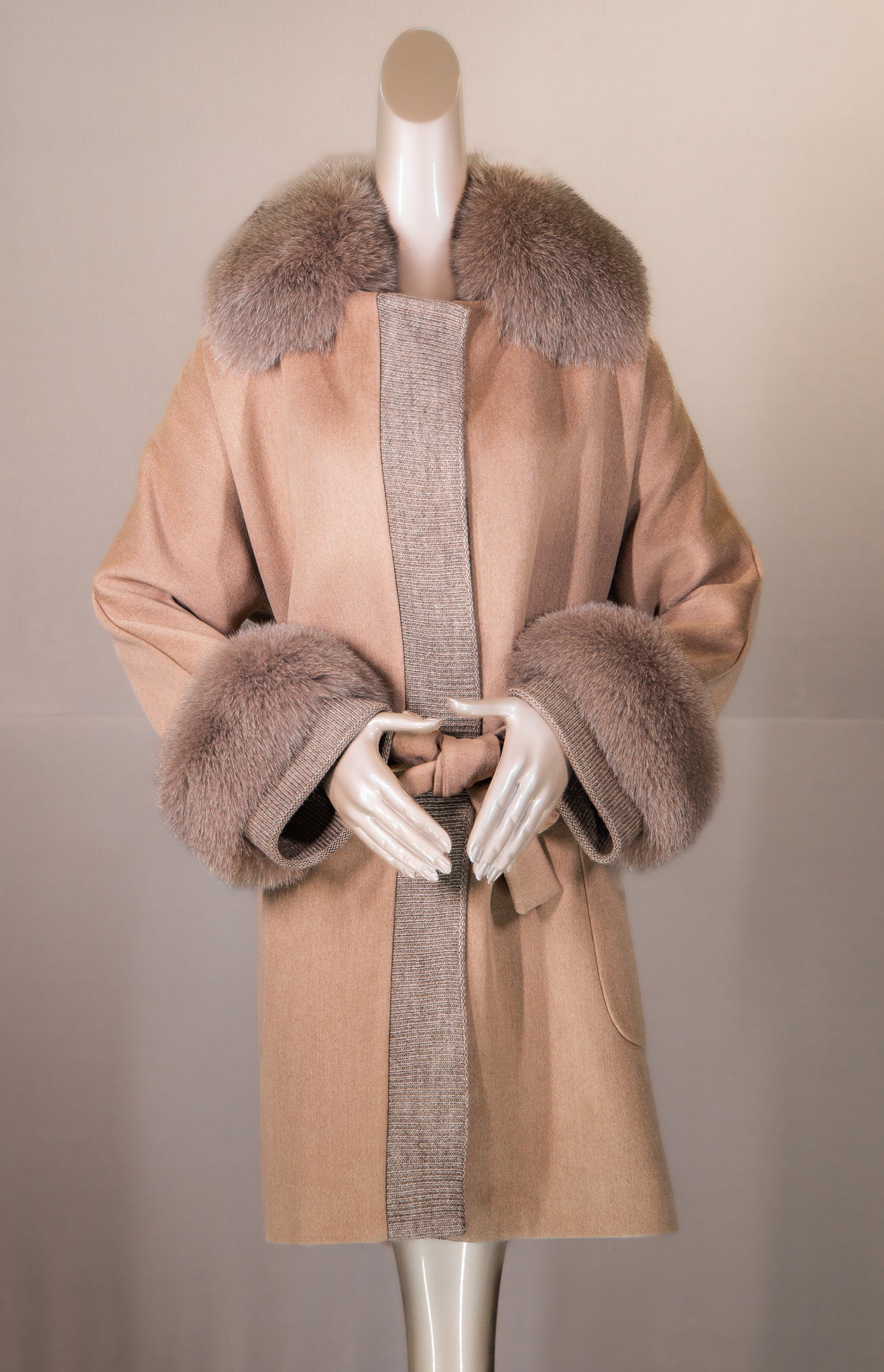 Cashmere Stroller with Fox