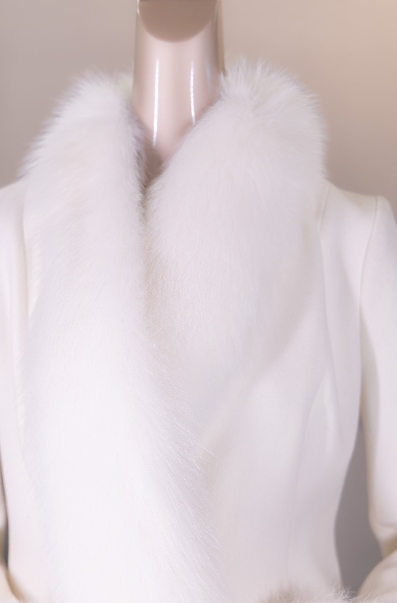 100% Virgin Wool Loro Piana Coat with Fox