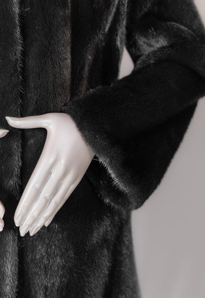 Hooded Mink Jacket