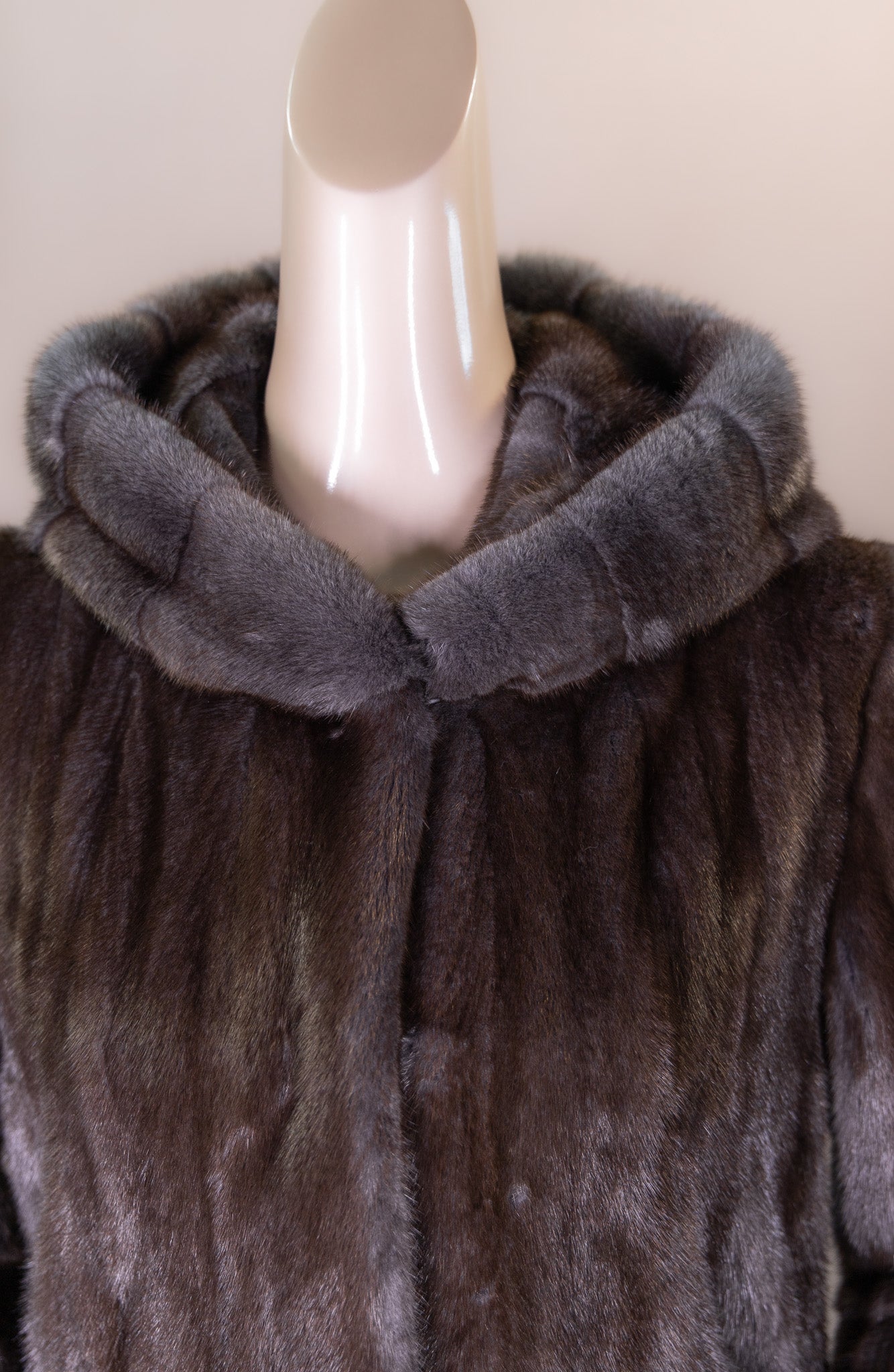 Hooded Full-Skin Mink Jacket