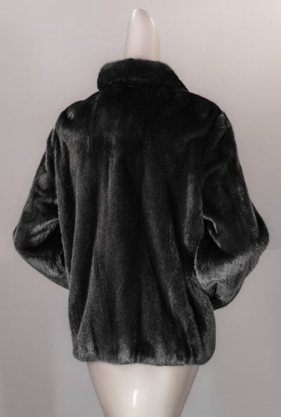 Zippered Mink Jacket