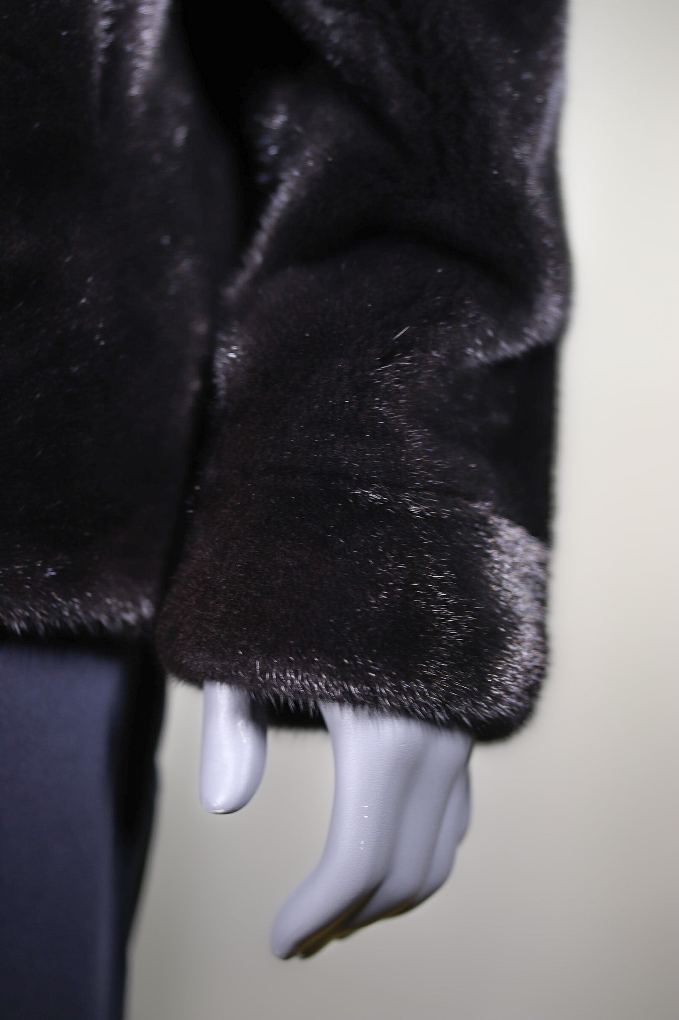 Full-Skin Black Mink Jacket