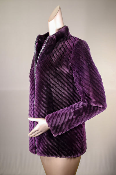 Laser-Sheared Beaver Jacket