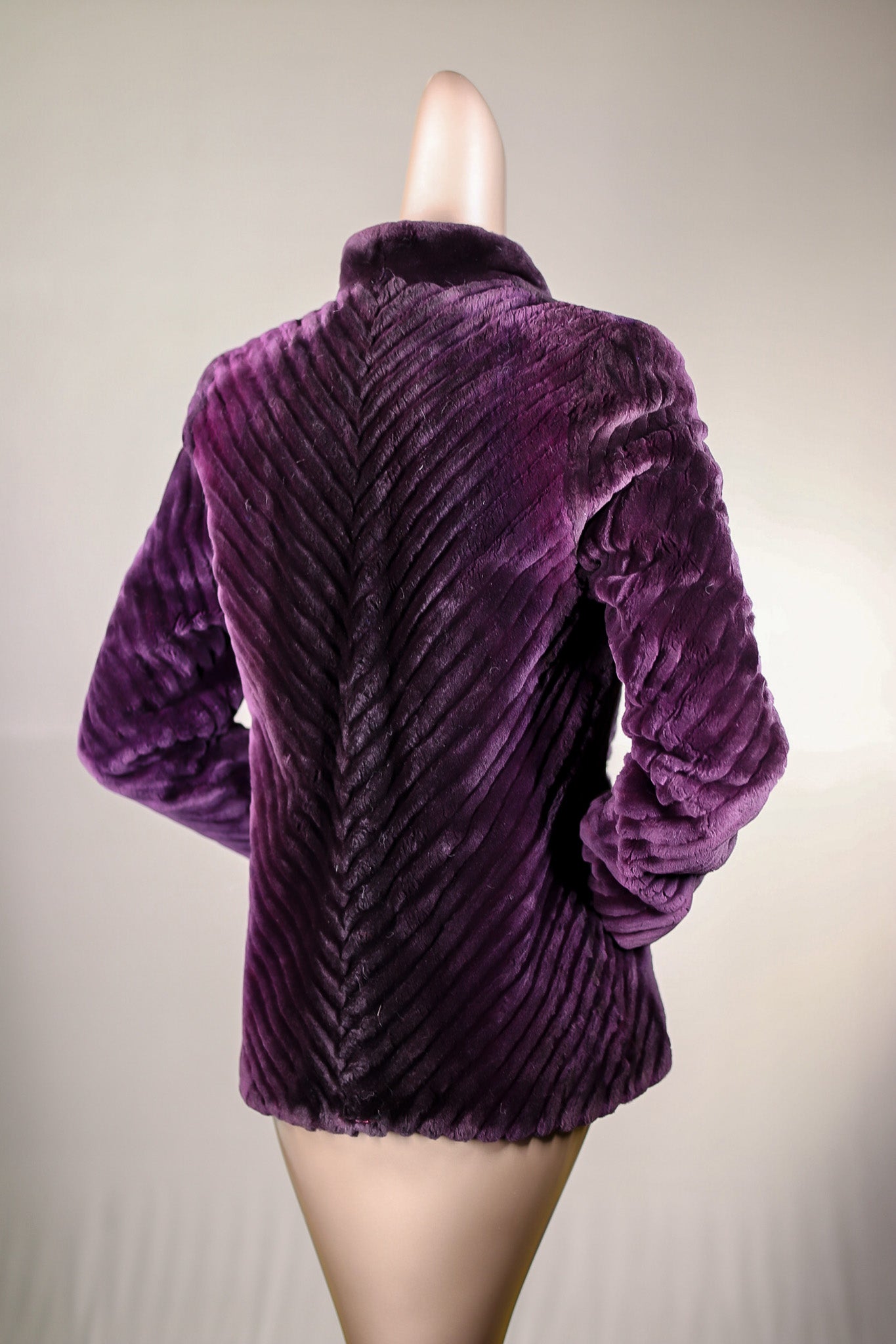 Laser-Sheared Beaver Jacket