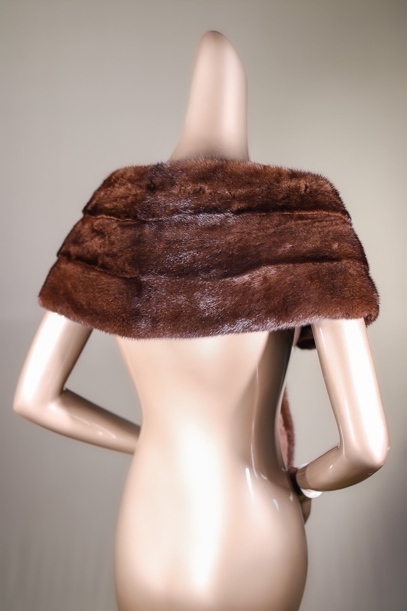 Full-Skin Mink Pull-Through Stole