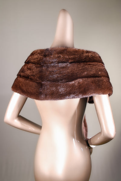 Full-Skin Mink Pull-Through Stole