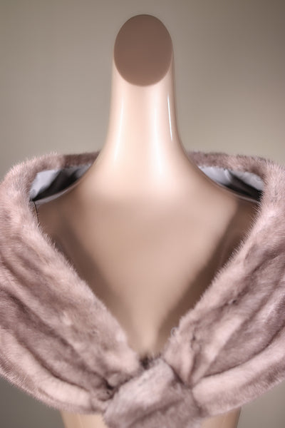 Full-Skin Mink Pull-Through Stole