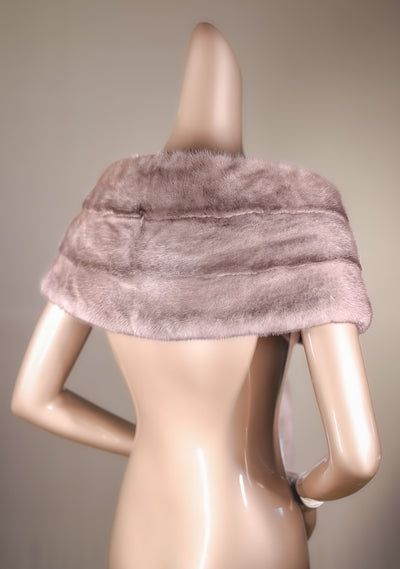 Full-Skin Mink Pull-Through Stole