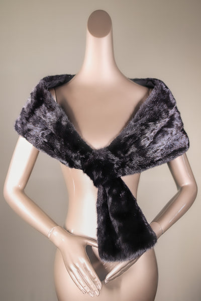 Full-Skin Mink Pull-Through Stole