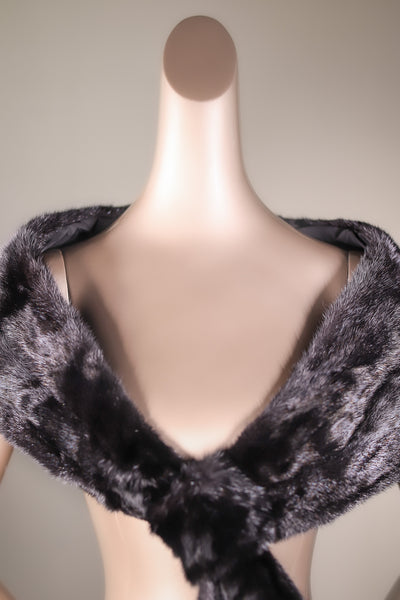 Full-Skin Mink Pull-Through Stole