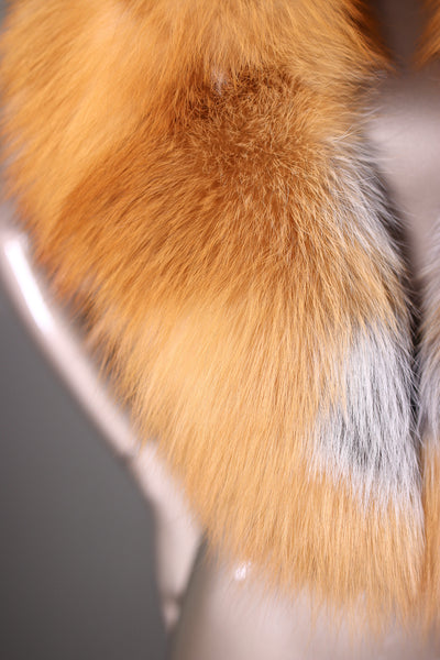 Assorted Full-Skin Fox Notch Collar