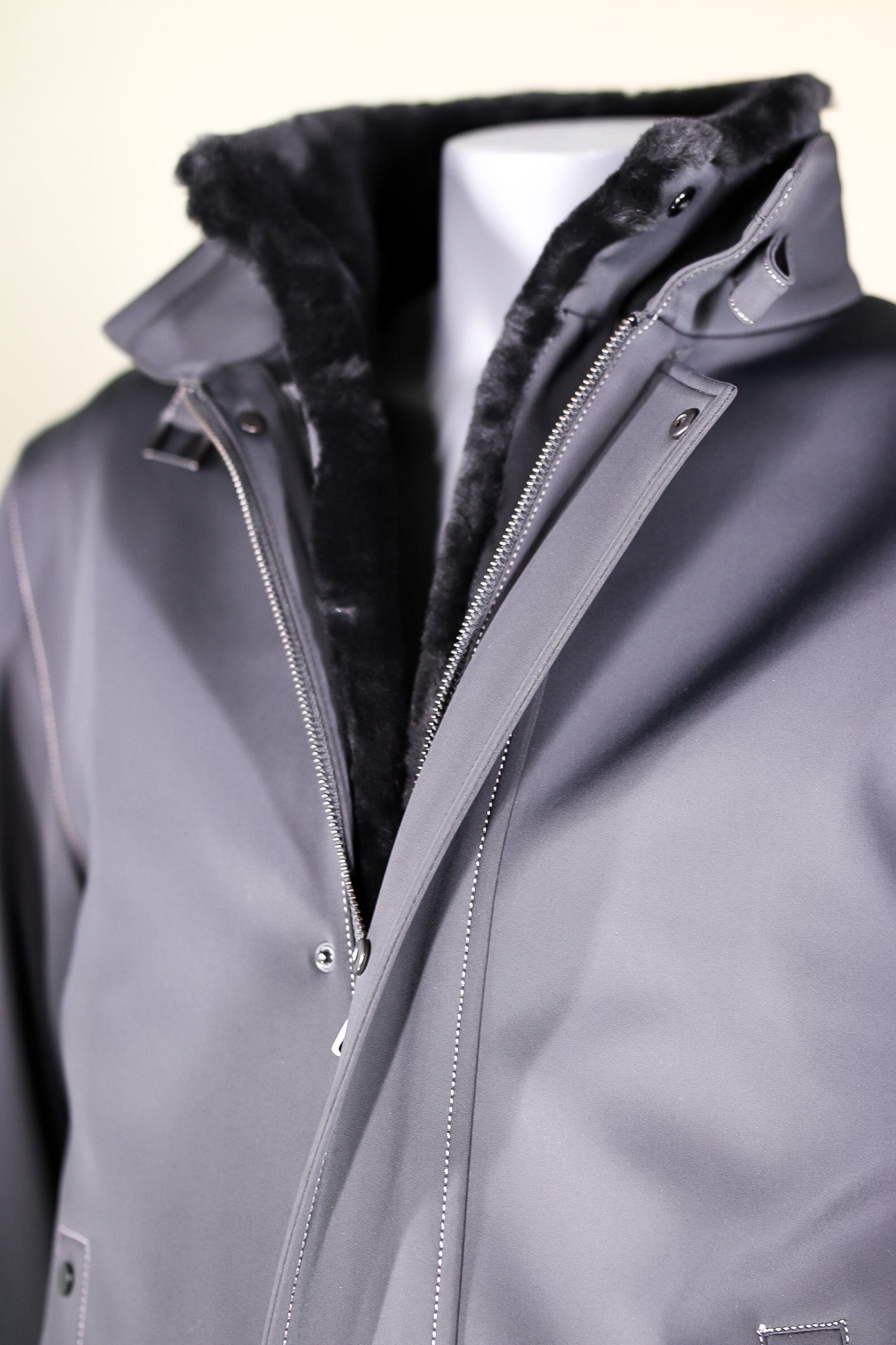 Neoprim Outerwear Jacket with Removable Sheepskin Vest