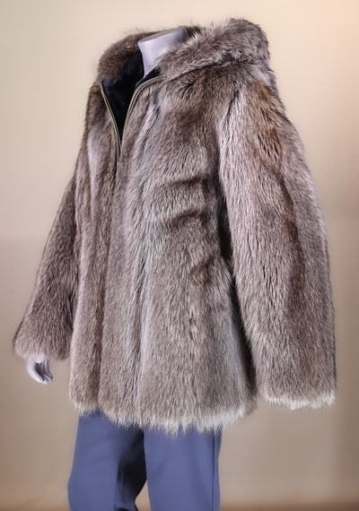 Full-Skin American Raccoon Parka