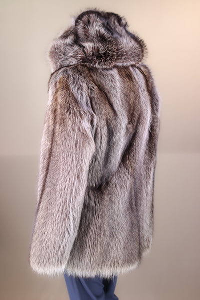 Full-Skin American Raccoon Parka