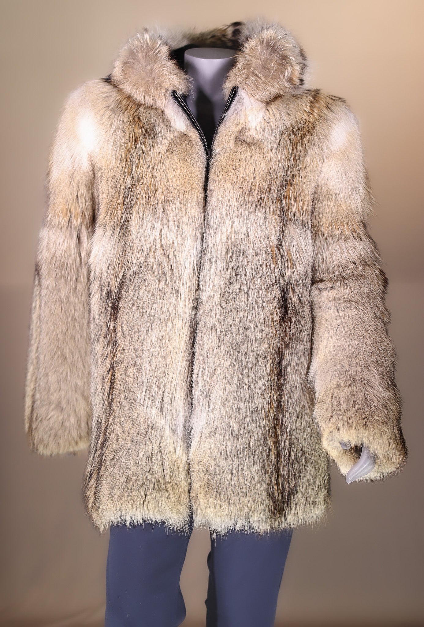 Full-Skin Coyote Parka