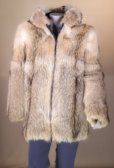 Full-Skin Coyote Parka