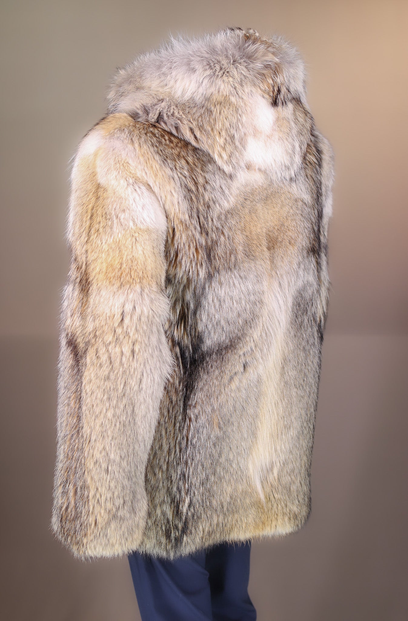 Full-Skin Coyote Parka