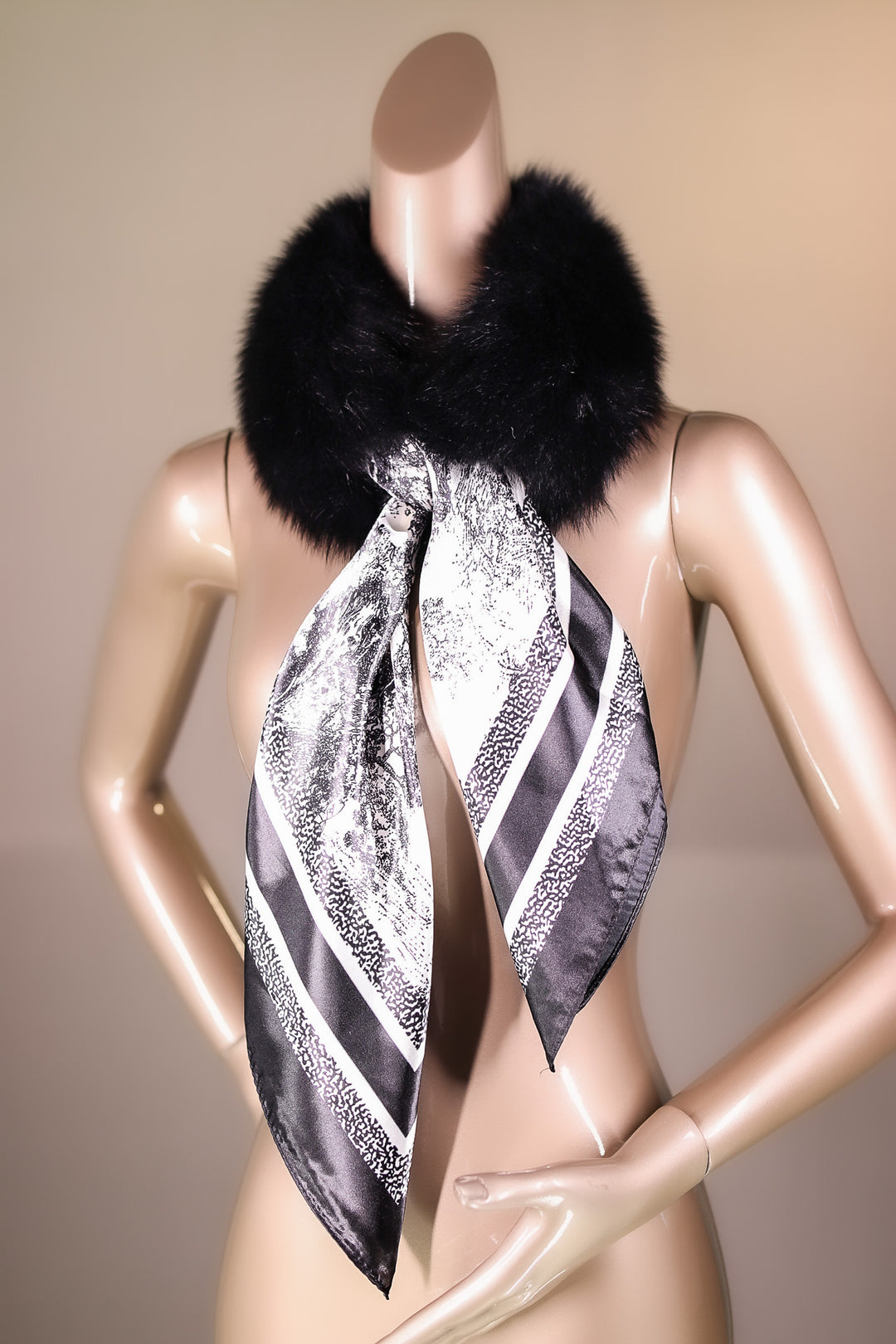 Fox Collar and Silk Scarf – Alaska Fur Gallery, Inc.