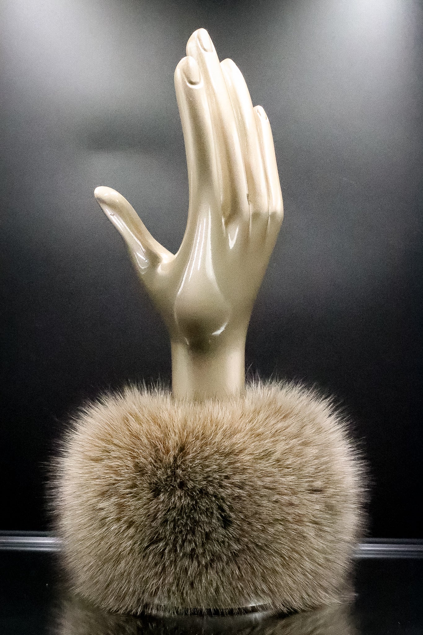 Mocha Fox Snap Cuffs