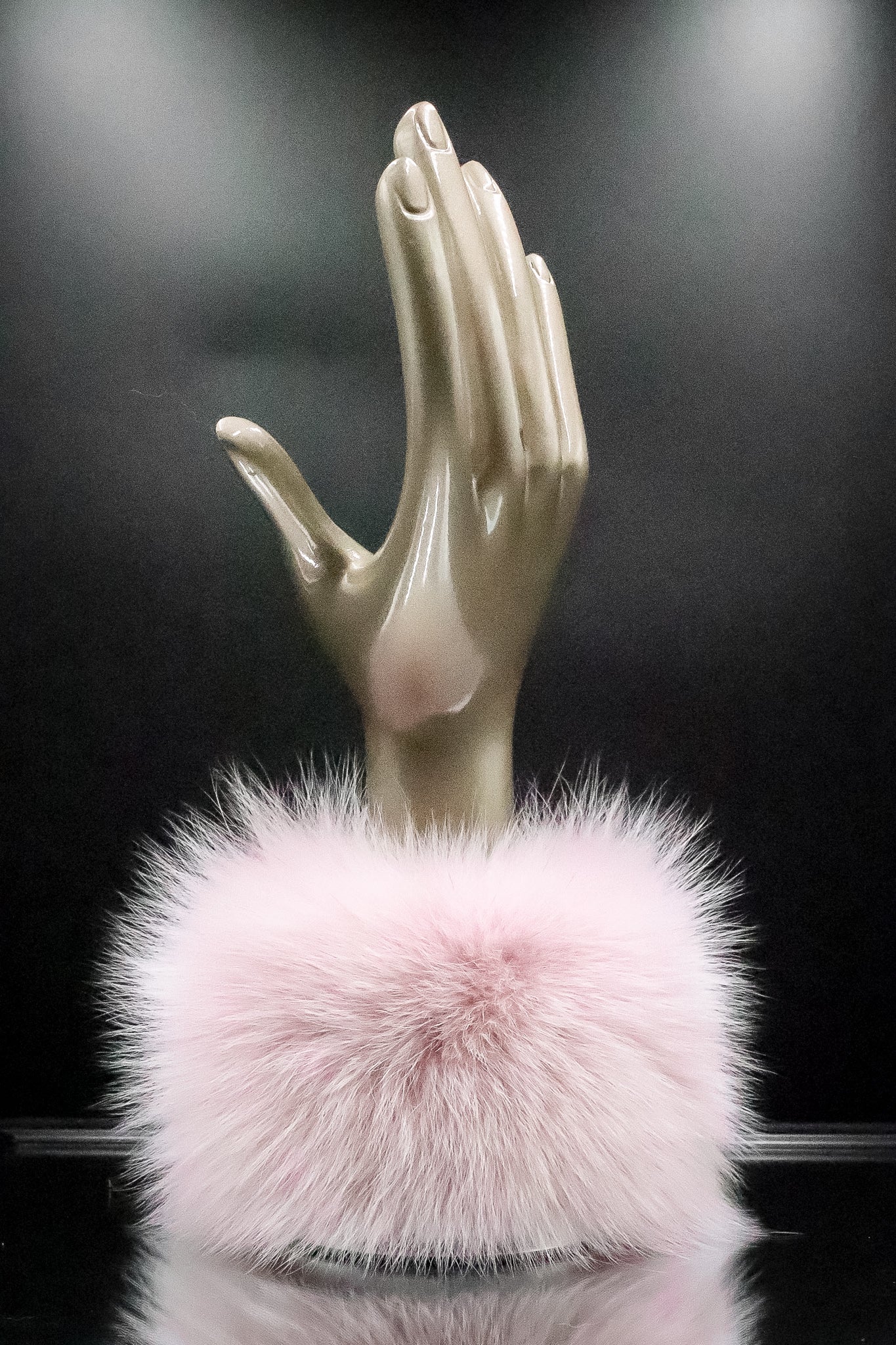 Pink Fox Snap Cuffs