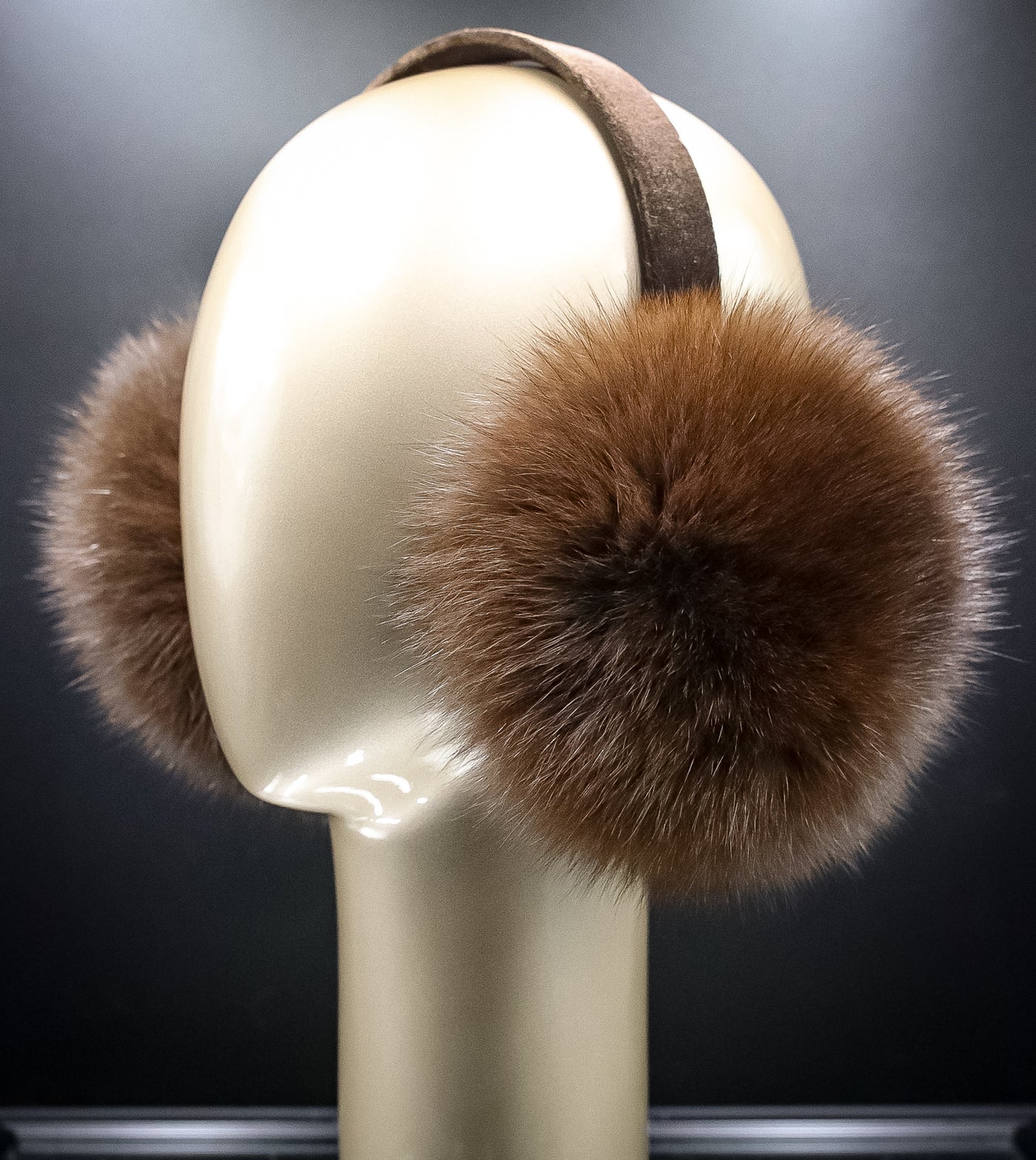 Brown Fox Ear Muffs